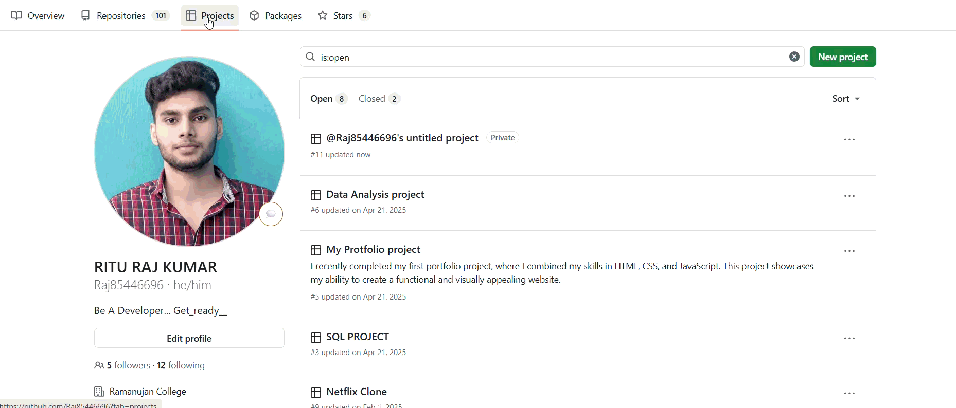 GitHub Project Boards GIF
