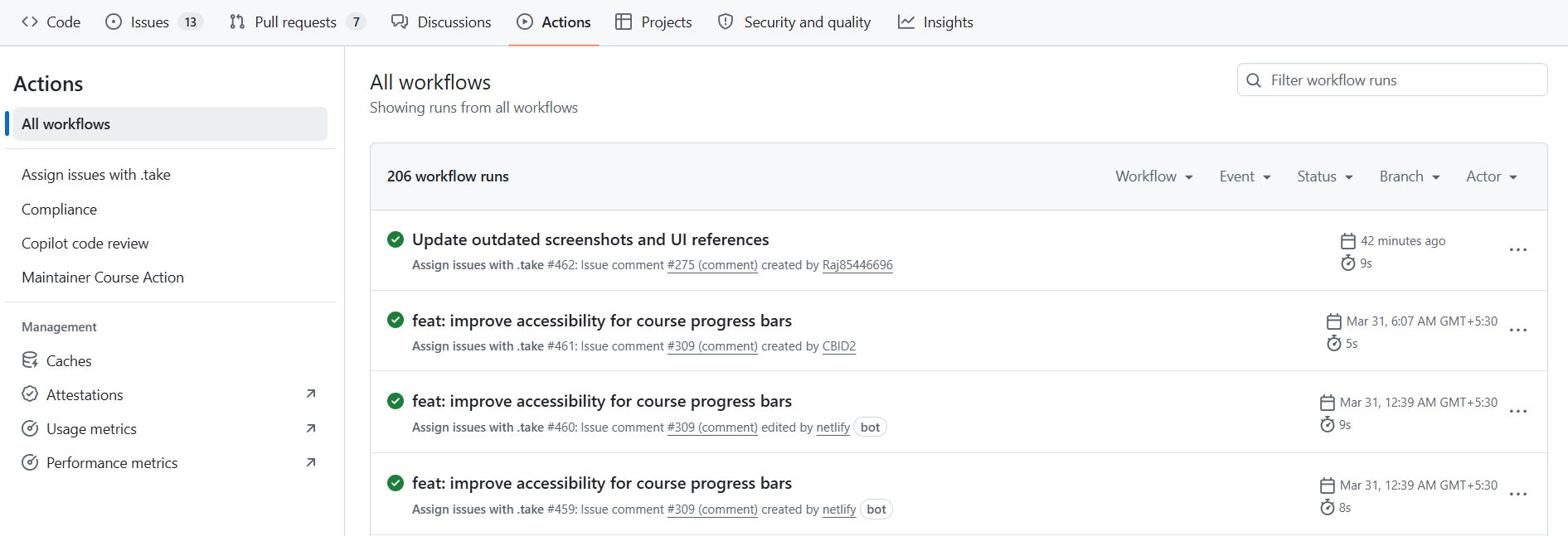 Create GitHub Action